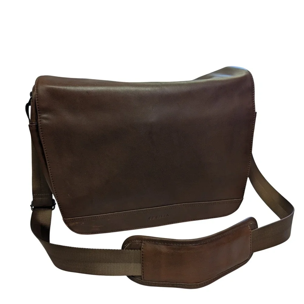Cecilia Camera Bag Gallery Lambert 12L Messenger Photography Leather Chestnut